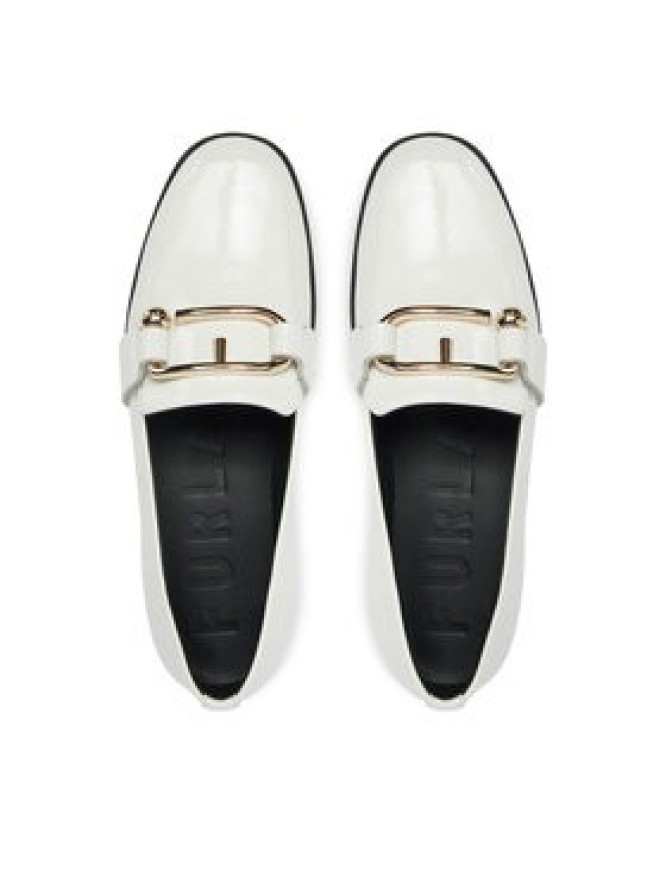 Furla Loafersy Nuvola Loafer YI48FNU Y57000 1704S Biały