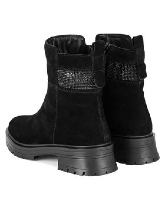 Sergio Bardi Botki WI16-E1099-01SB Czarny