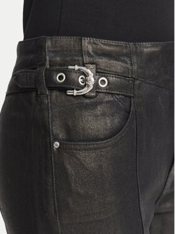 Guess Spodnie materiałowe W6BA32 D2086 Czarny Slim Fit