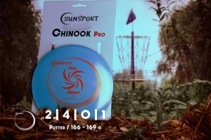 Sunsport Discgolf PRO disc Chinook Putter