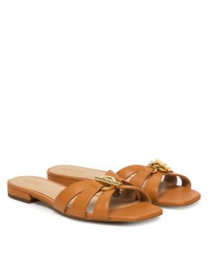 LAUREN RALPH LAUREN Klapki 802982875006 Brązowy