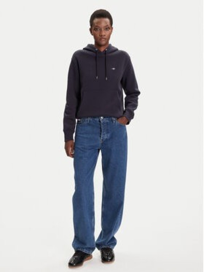Gant Bluza Shield 4201413 Granatowy Relaxed Fit