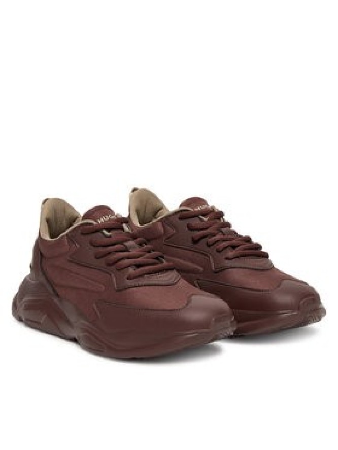 HUGO Sneakersy Leon 50536660 Brązowy