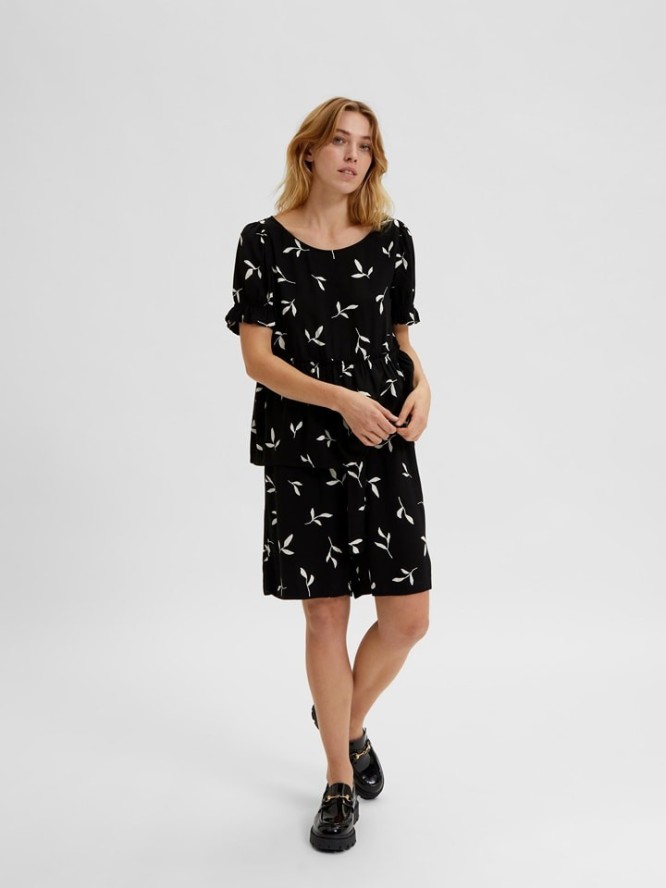 SELECTED FEMME Bluzka "Ilva" w kolorze czarnym rozmiar: 36