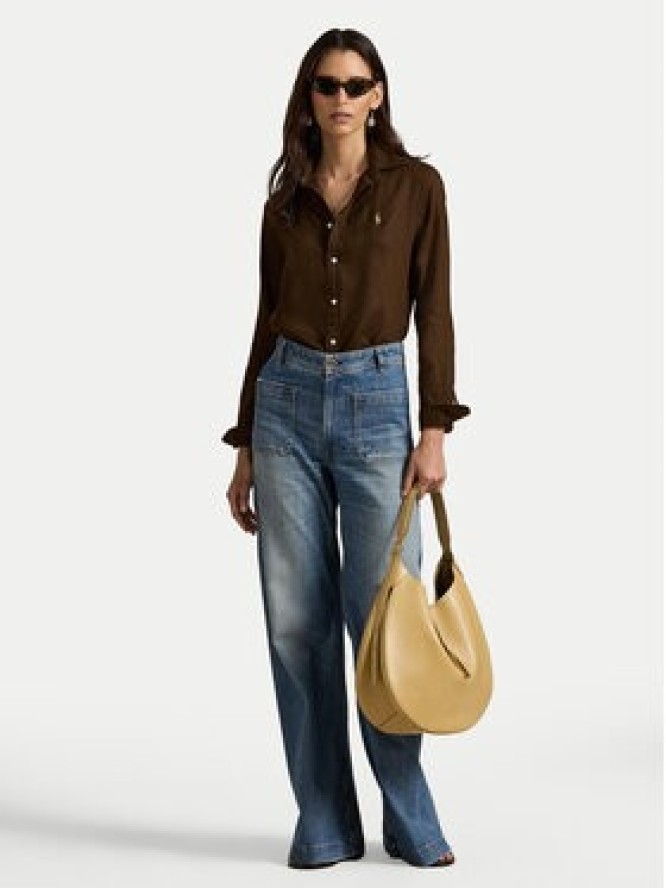 Polo Ralph Lauren Koszula 211970730508 Brązowy Regular Fit