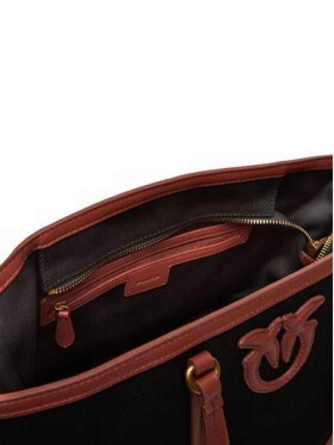 PINKO Torebka Miranda Shopper Classic PE 25 PLTT 104714 A2G2 Czarny