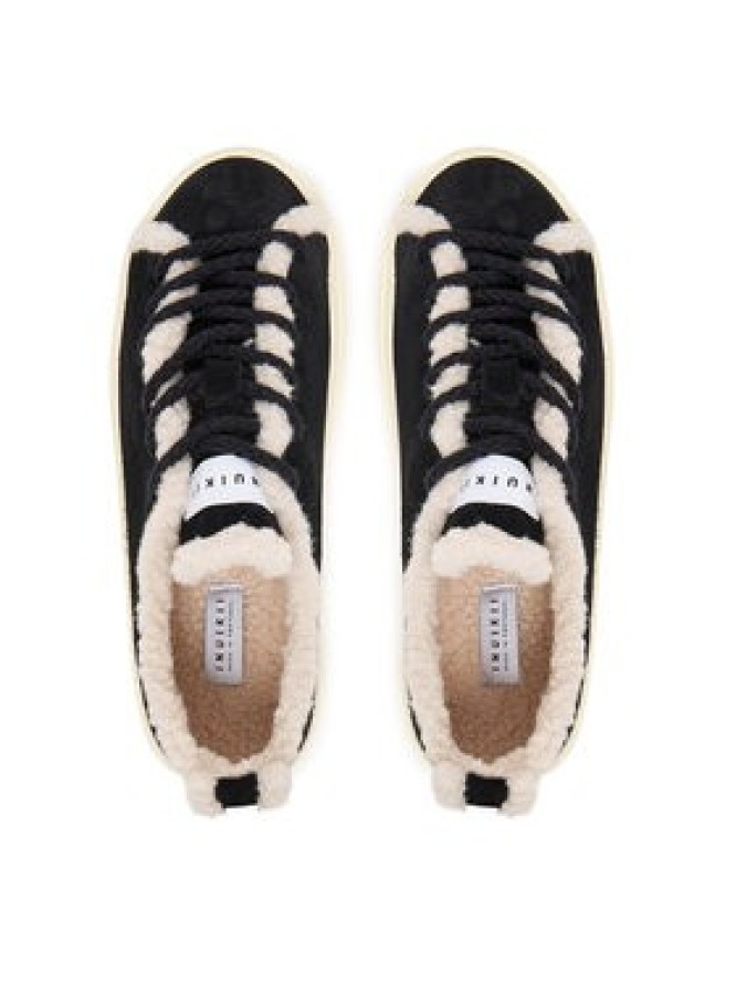 Inuikii Sneakersy Shearling Low 1001.001.0242 Czarny