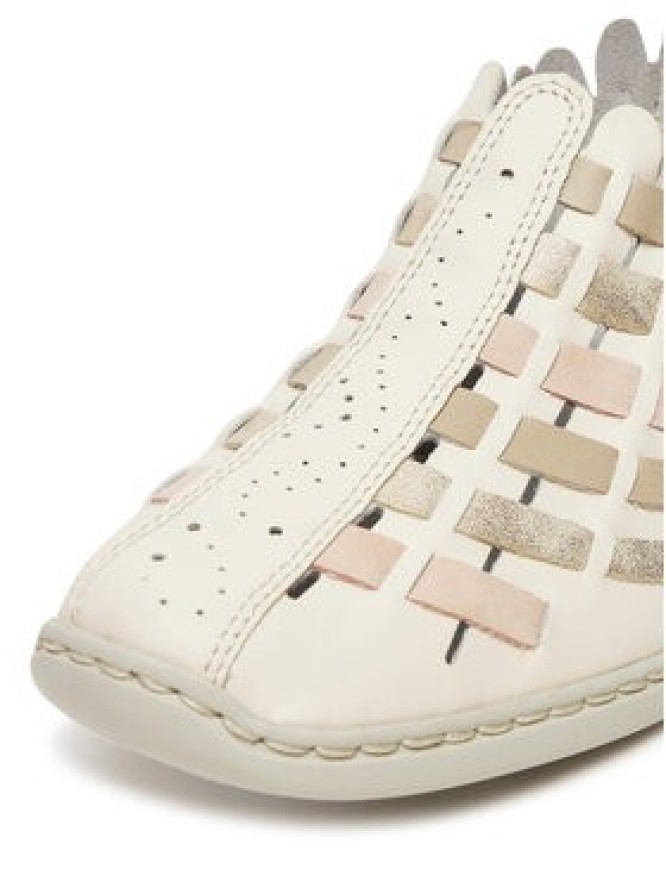 Rieker Sandały 413V8-60 Beżowy