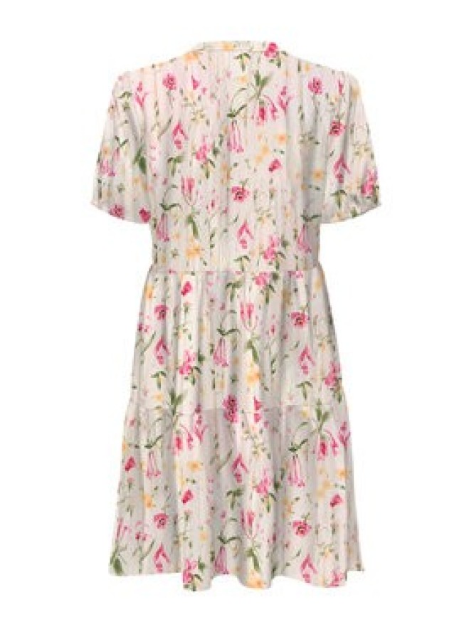 ONLY Sukienka letnia Nova 15222215 Beżowy Regular Fit