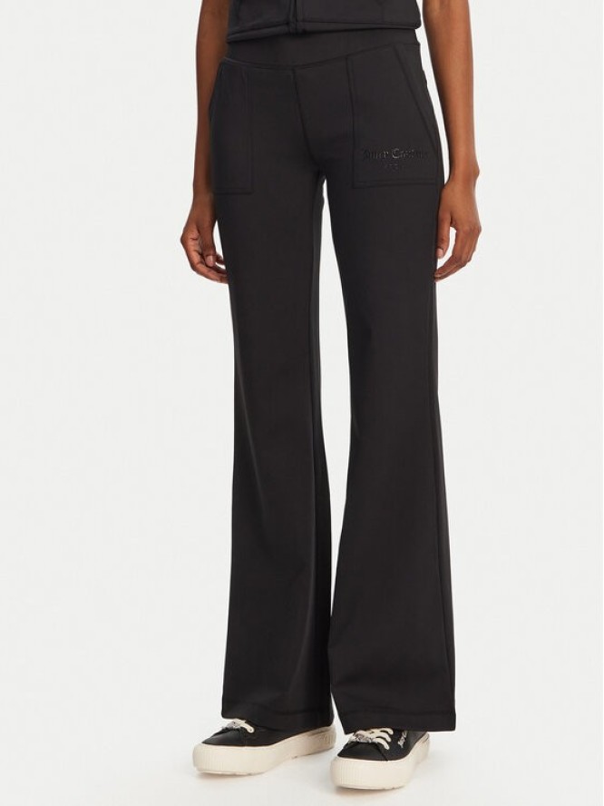 Juicy Couture Spodnie dresowe Active JCSML125403 Czarny Flared Leg