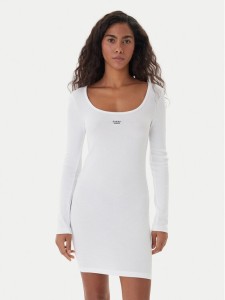 Guess Jeans Sukienka codzienna 179918 Biały Classic Fit