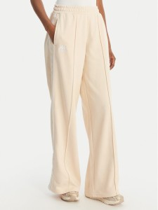 Kappa Spodnie dresowe Banda Malorie 37256WW Écru Regular Fit