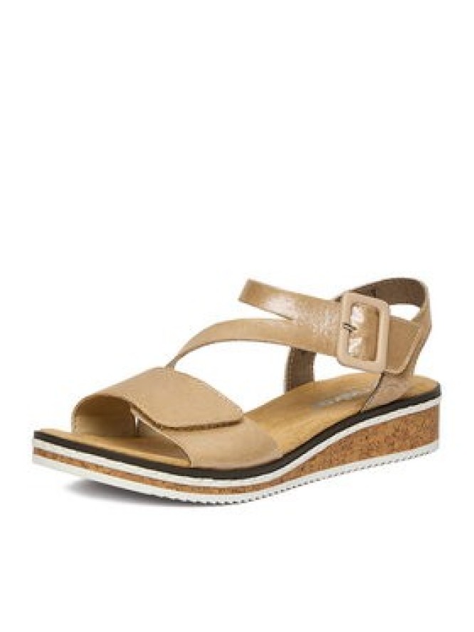 Rieker Sandały CEO-V3660-61 Złoty