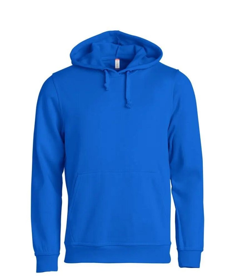 clique Basic Hoody blu królewski bluza z kapturem unisex – royal blue