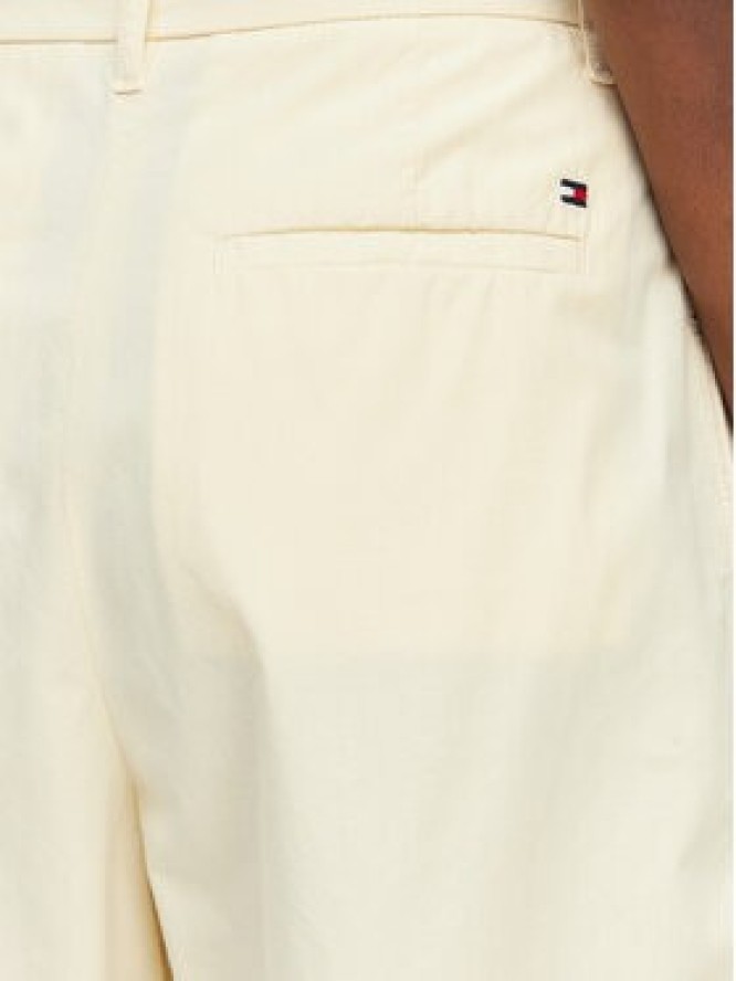 Tommy Hilfiger Bermudy WW0WW49595 Beżowy jasny Relaxed Fit