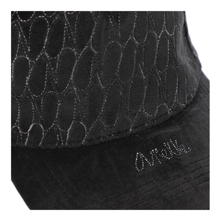 Czarna Stylowa Damska Czapka Z Daszkiem Anekke