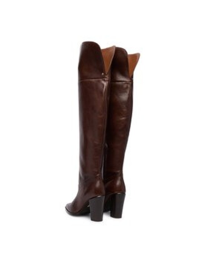 Bronx Kozaki 14410-V Brązowy