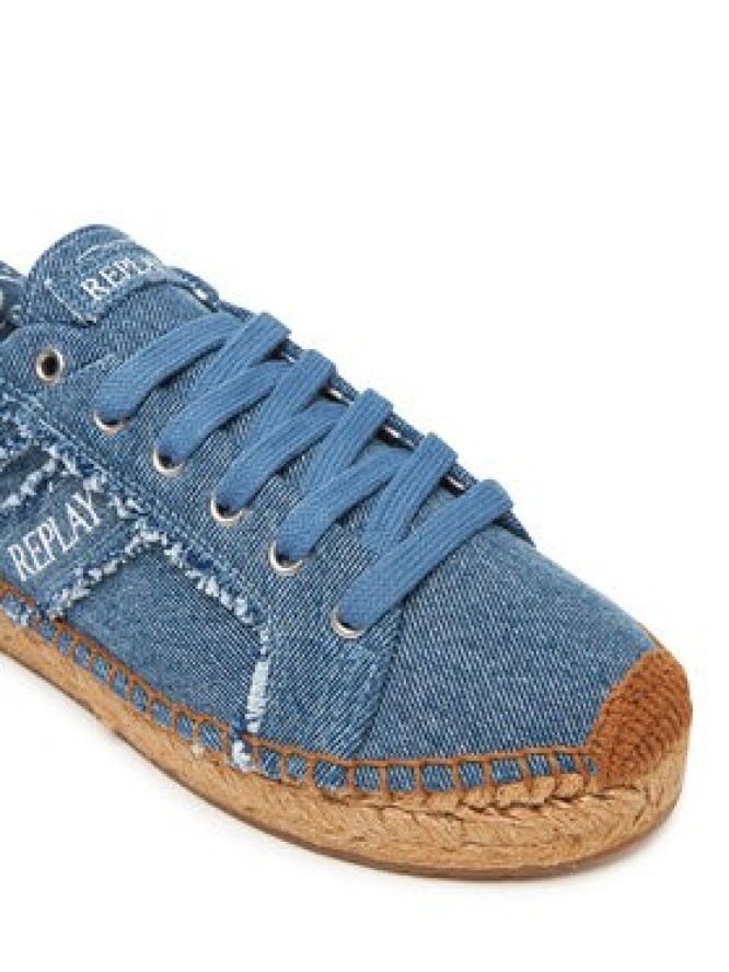 REPLAY Espadryle GWF22 .000.C0088T Niebieski