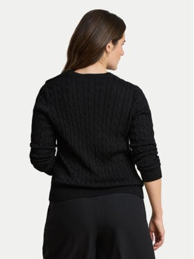 LAUREN RALPH LAUREN Sweter 200P14039001 Czarny Regular Fit