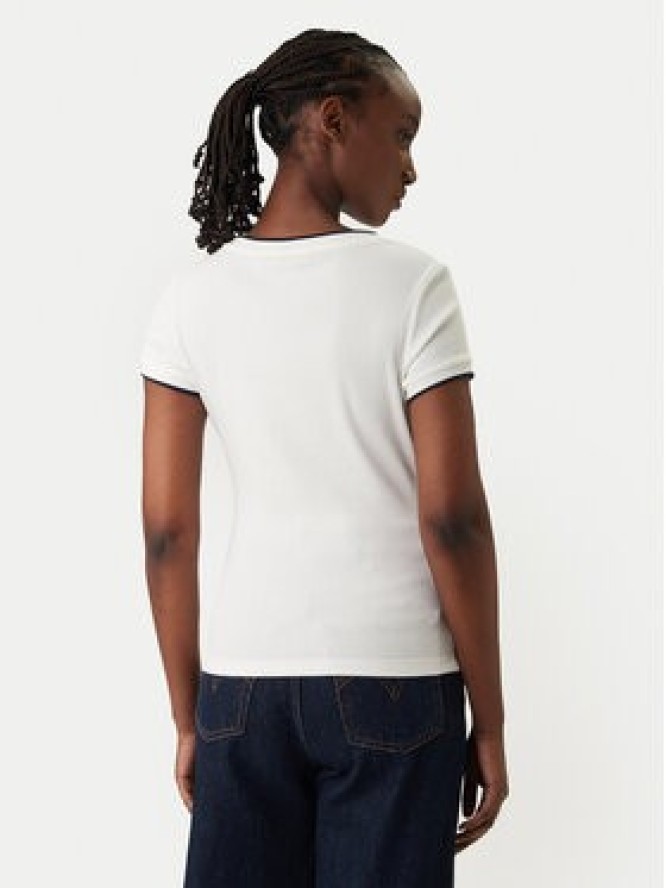 Tommy Jeans T-Shirt DW0DW22275 Biały Slim Fit