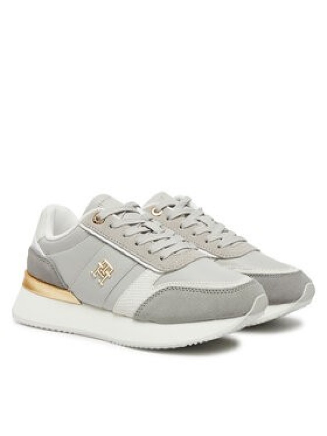 Tommy Hilfiger Sneakersy Th Fashion Runner FW0FW08475 Szary