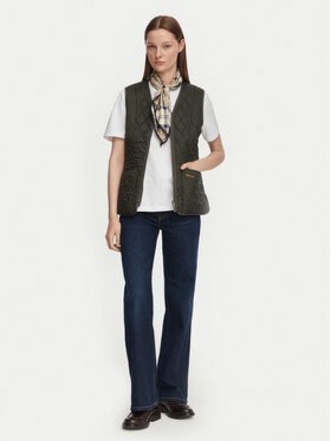 Barbour Bezrękawnik Fleece Betty LLI0003OL71 Zielony ciemny Regular Fit