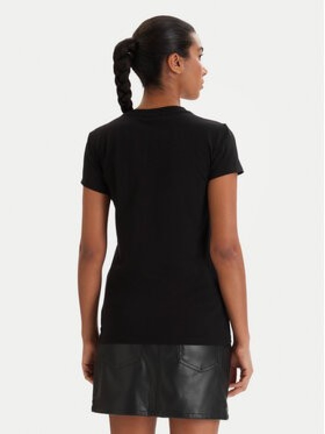 Armani Exchange T-Shirt XW001837 AF16294 UC001 Czarny Slim Fit