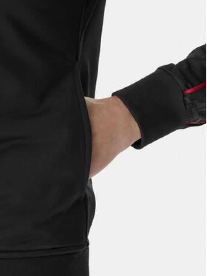 Kappa Bluza 301PSC0 Czarny Slim Fit