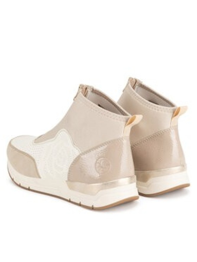 Rieker Sneakersy 58959-62 Beżowy