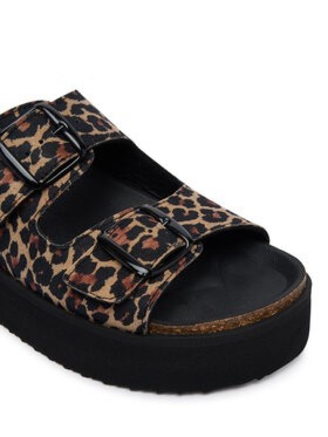 D.Franklin Klapki DFSH414003 Brązowy