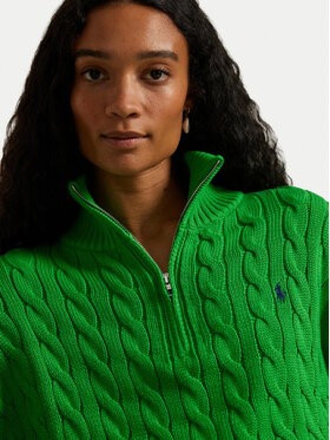 Polo Ralph Lauren Sweter 211963467500 Zielony Relaxed Fit