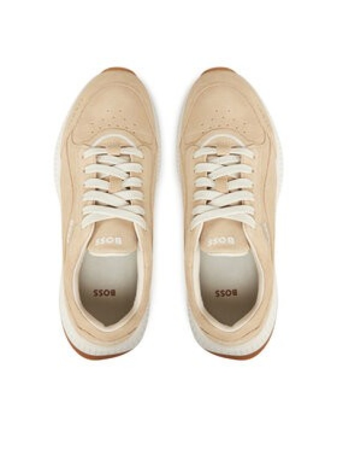 BOSS Sneakersy Ttnmevo 50536421 Beżowy