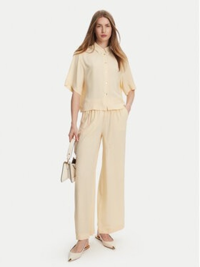 Marella Koszula Ouvert 2513111154 Żółty Regular Fit