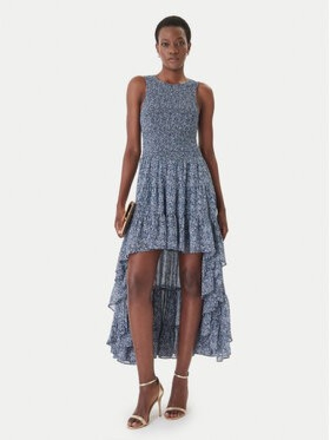 MICHAEL Michael Kors Sukienka letnia MS6836FKMN Granatowy Regular Fit