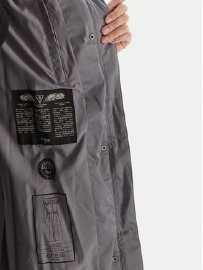 Guess Kurtka puchowa W5BL29 W2802 Szary Regular Fit