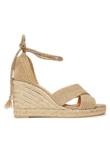 Castañer Espadryle Becca/8/256 025534 Beżowy