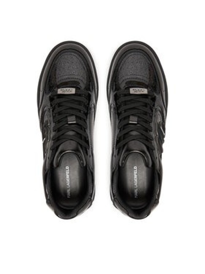 KARL LAGERFELD Sneakersy Kourtney KL63025 Czarny