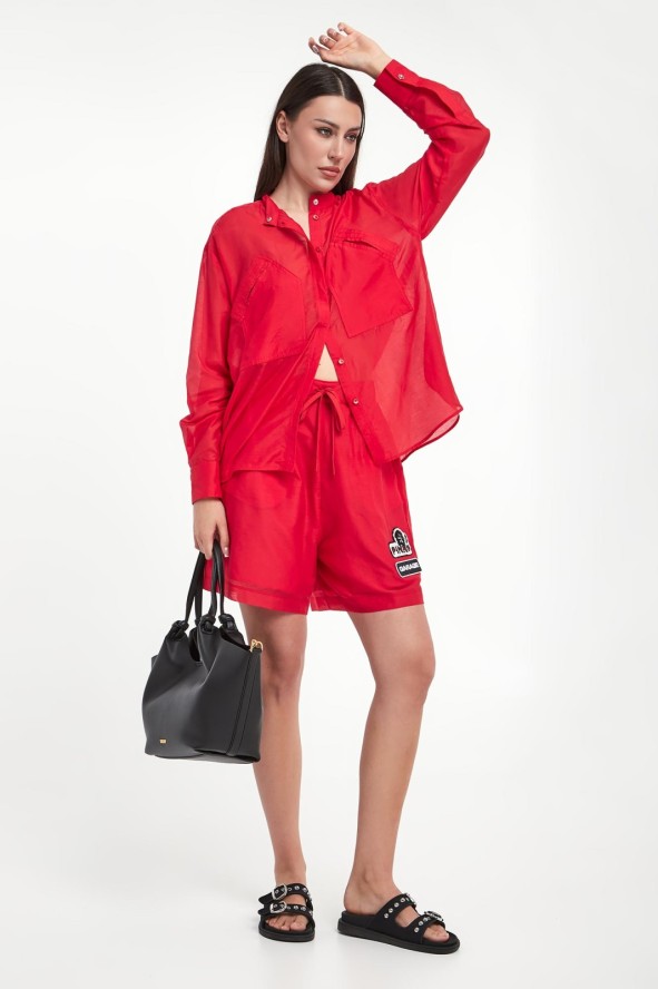 Koszula damska z jedwabiem Andy PINKO