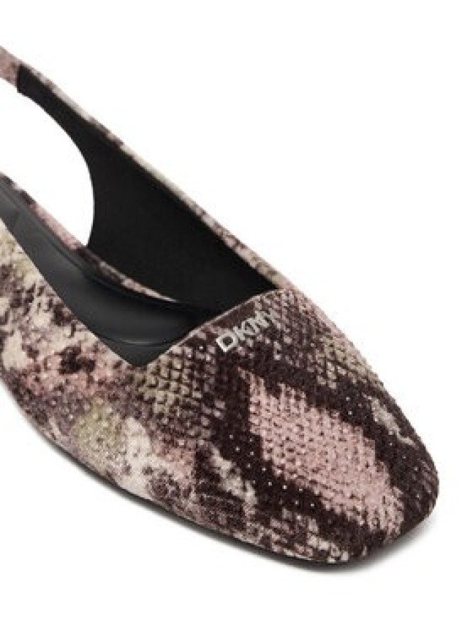 DKNY Baleriny Darrow Logo K1665915 Beżowy