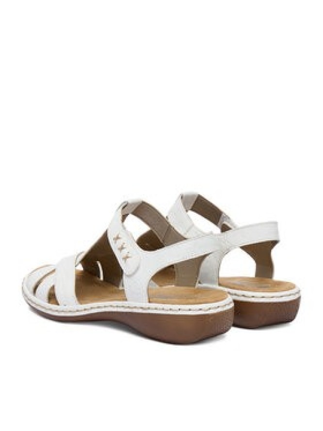 Rieker Sandały CEO-65919-80 Biały