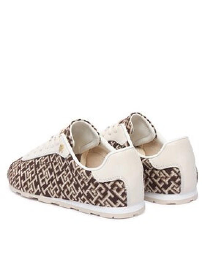 Tommy Hilfiger Sneakersy Bella Monogram Sneaker FW0FW09523 Brązowy