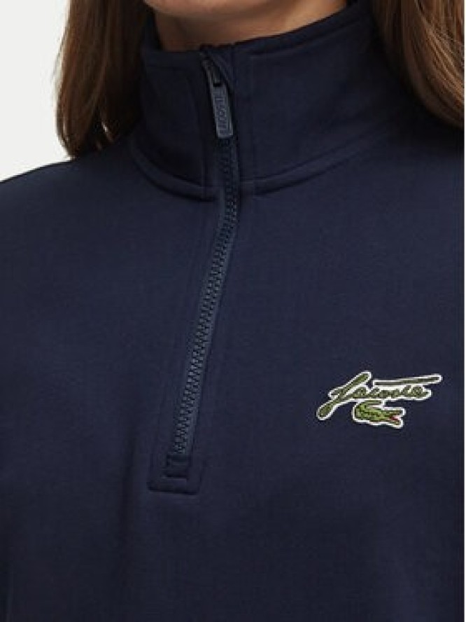 Lacoste Bluza SF8504 Granatowy Relaxed Fit
