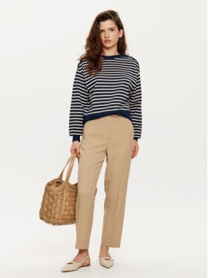 Tommy Hilfiger Bluza WW0WW44447 Granatowy Relaxed Fit