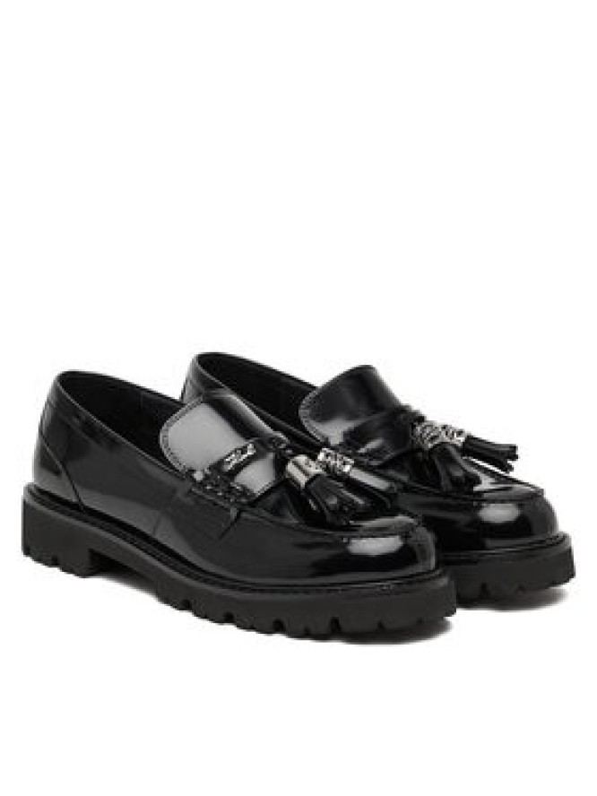 KARL LAGERFELD Loafersy Lowell KL42225 Czarny