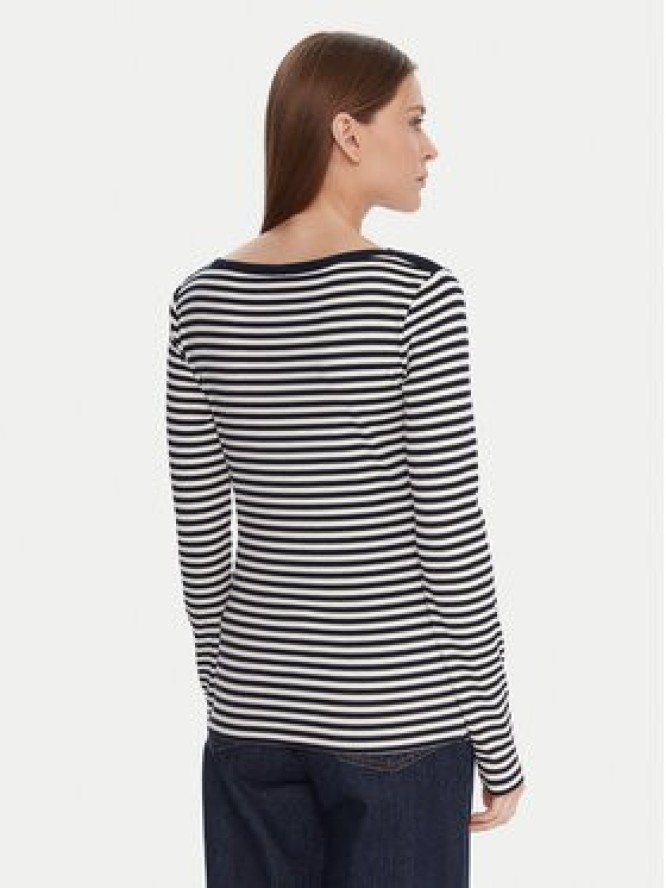 Tommy Hilfiger Bluzka WW0WW47309 Granatowy Slim Fit