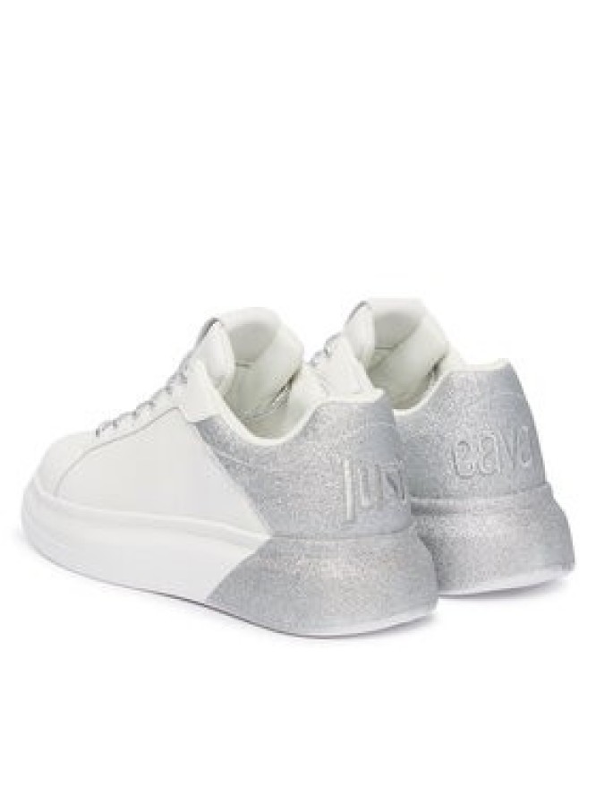 Just Cavalli Sneakersy 81RA3SB3 ZPC46 Biały