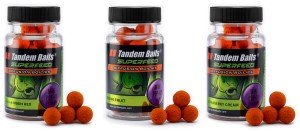 Mini kulki pływające Diffusion Pop-Up SuperFeed 12 mm / 30 g – Zestaw Robin Red