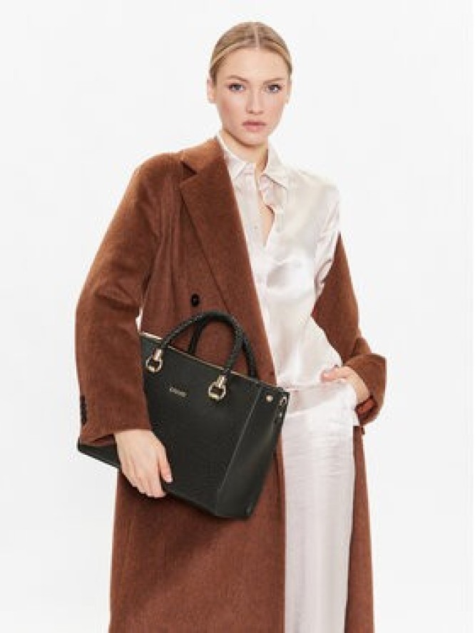 Liu Jo Torebka M Satchel Double AXX010 E0087 Czarny