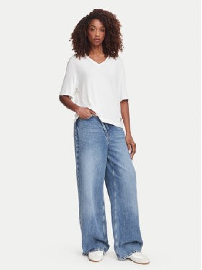 Guess T-Shirt W6YP58 K5233 Biały Relaxed Fit