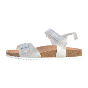 Sandały GEOX J ADRIEL GIRL C Srebrny